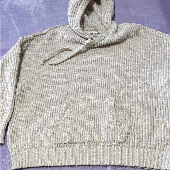 American Eagle Outfitters Cream Knit Sweater - Picture 3 of 10